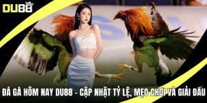 Đá Gà Hôm Nay DU88 – Cập Nhật Tỷ Lệ, Mẹo Chơi Và Giải Đấu